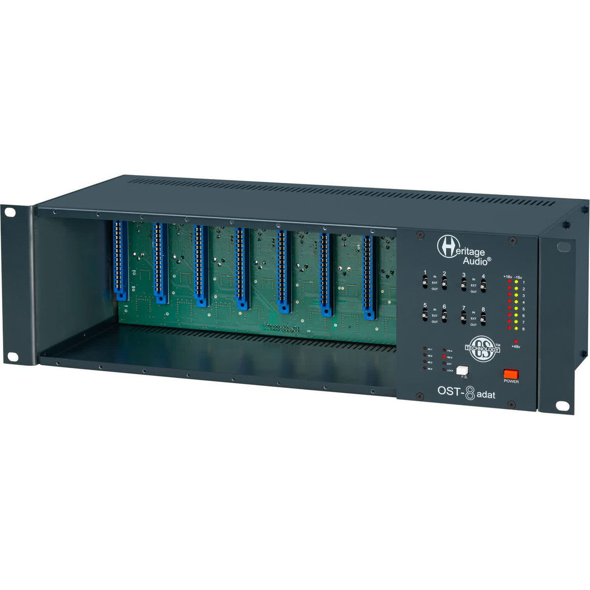 Heritage Audio OST-8 ADAT 500 Series Rack