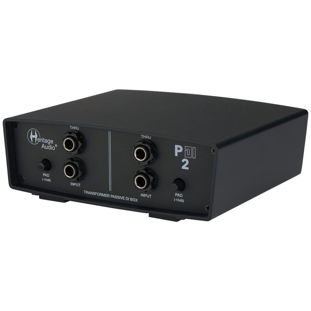 Heritage Audio P DI 2 Dual-Channel Passive DI Box