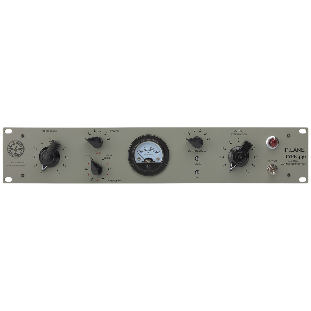 Heritage Audio LANG Electronics P.LANE TYPE 436 Vari-Mu Compressor