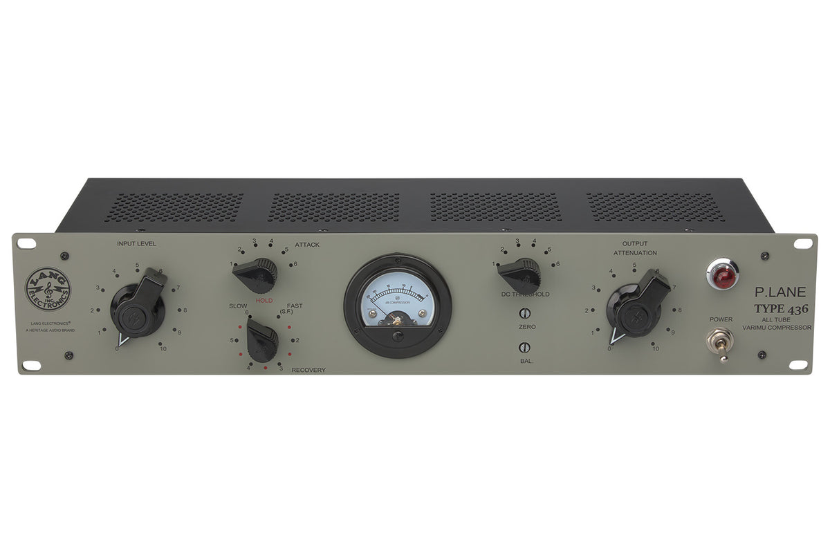 Heritage Audio LANG Electronics P.LANE TYPE 436 Vari-Mu Compressor