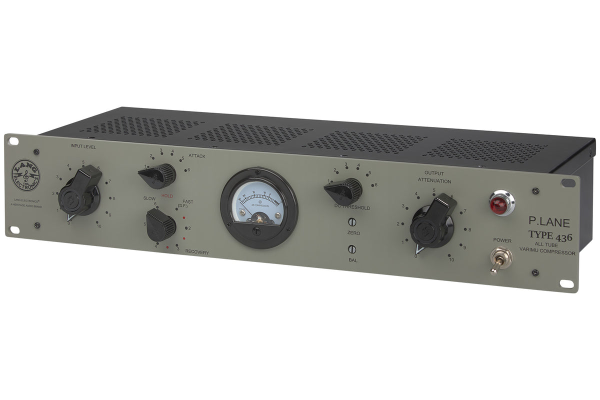 Heritage Audio LANG Electronics P.LANE TYPE 436 Vari-Mu Compressor