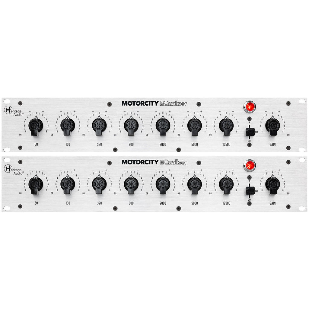 Heritage Audio MOTORCITY EQualizer - Dual Stereo Set
