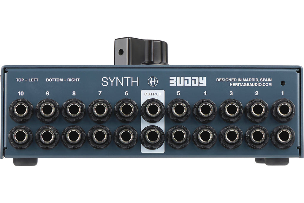 Heritage Audio Synth Buddy 10-to-1 Stereo Passive Desktop Switch