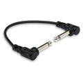 Hosa CFS-106 Molded Right-Angle Guitar Patch Cable - 6"