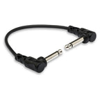 Hosa CFS-106 Molded Right-Angle Guitar Patch Cable - 6"
