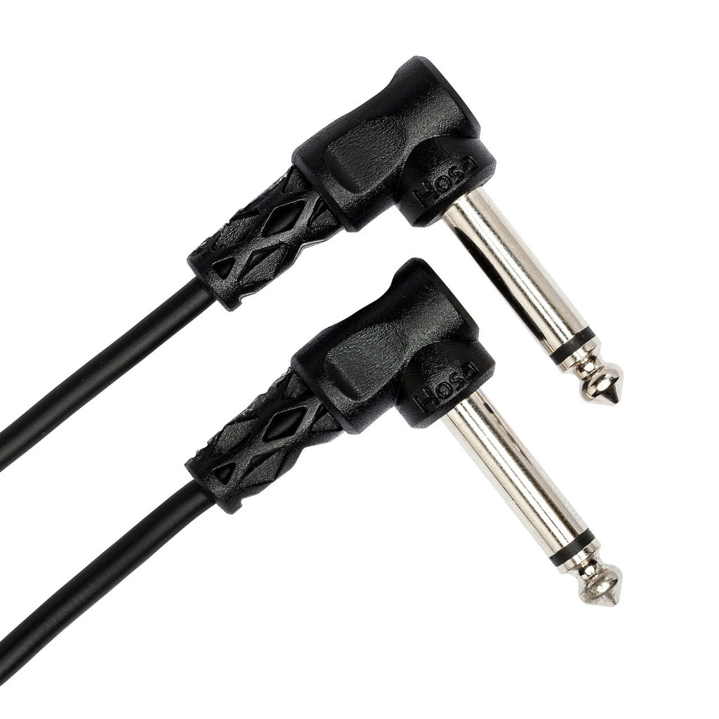 Hosa CFS-106 Molded Right-Angle Guitar Patch Cable - 6"