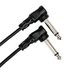 Hosa CFS-106 Molded Right-Angle Guitar Patch Cable - 6"