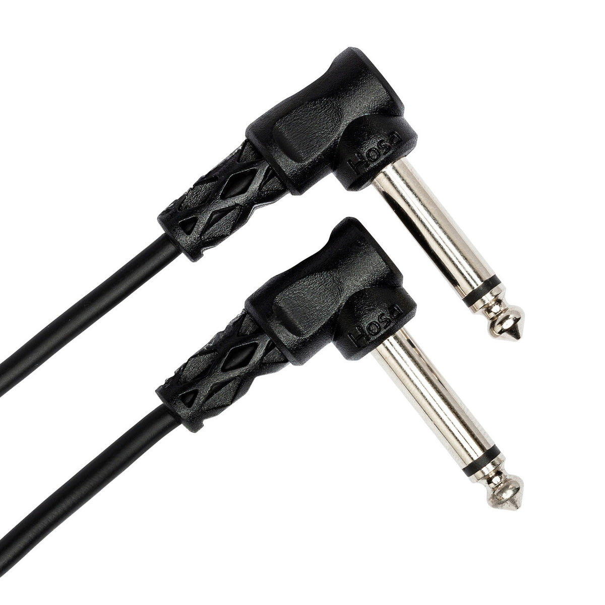 Hosa CFS-106 Molded Right-Angle Guitar Patch Cable - 6"