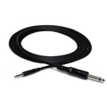 Hosa CMP-110 1/4" TS to 3.5 mm TRS Mono Cable - 10'