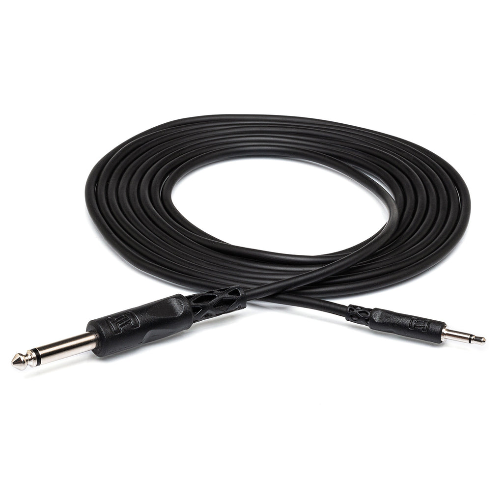 Hosa CMP-310 3.5 mm TS to 1/4" TS Mono Cable - 10'