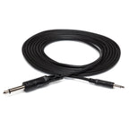 Hosa CMP-303 3.5 mm TS to 1/4" TS Mono Cable - 3'