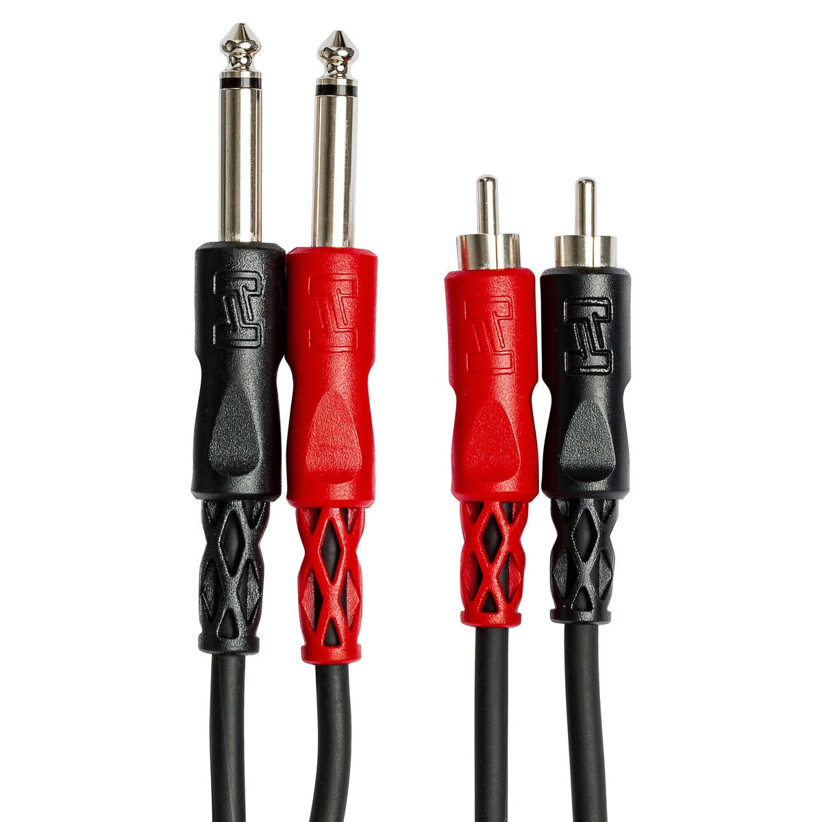 Hosa CPR-203 Dual 1/4" TS to Dual RCA Stereo Cable - 9.8'