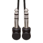 Hosa CSS-103RR 1/4" TRS Right-Angle to Right-Angle Balanced Cable - 3'