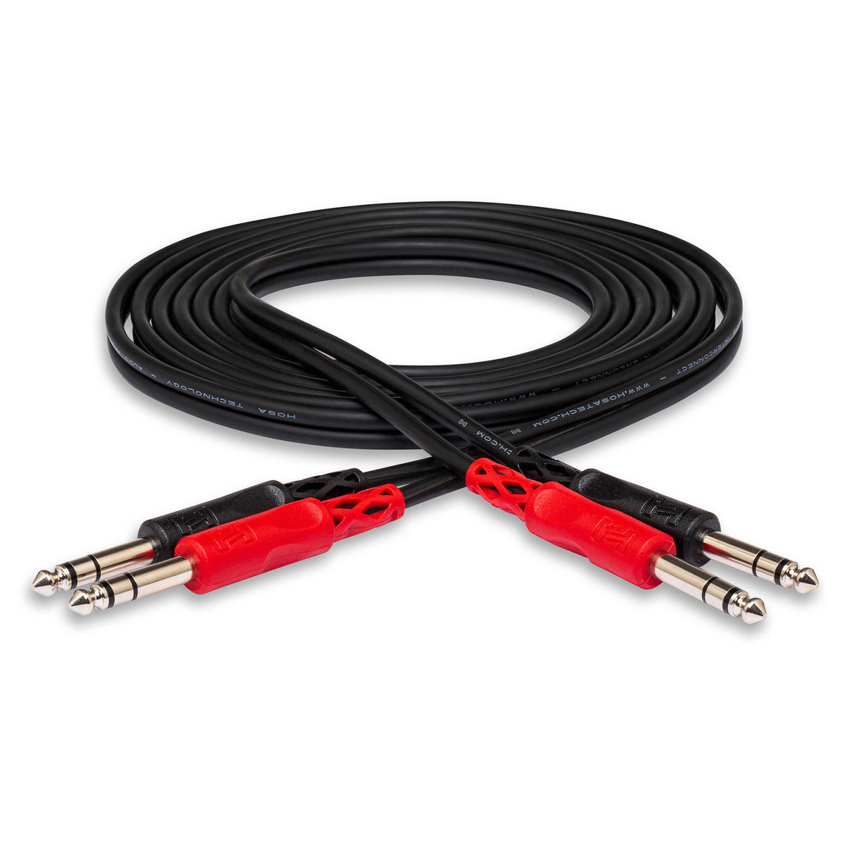 Hosa CSS-203 Dual 1/4" TRS Stereo Cable - 9.8'