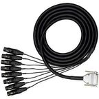Hosa EDGE DB25 to XLRF Cable Snake - 4m