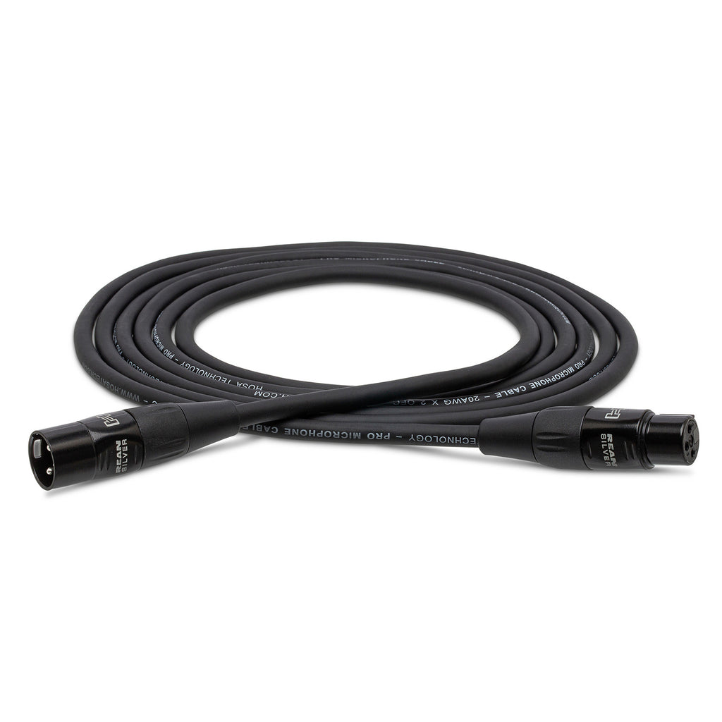 Hosa HMIC-050 REAN XLR3F to XLR3M Pro Microphone Cable - 50'