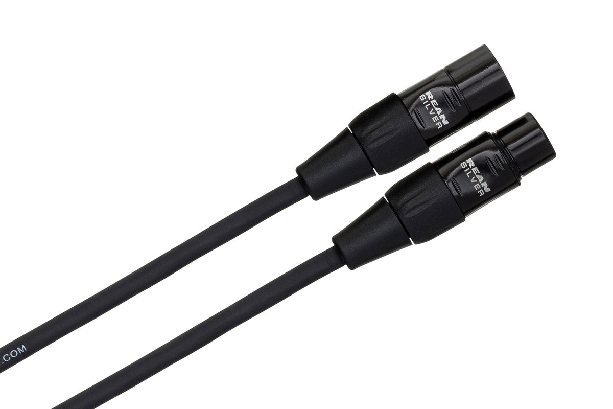 Hosa HMIC-050 REAN XLR3F to XLR3M Pro Microphone Cable - 50'