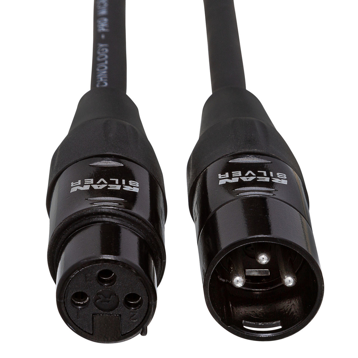 Hosa HMIC-050 REAN XLR3F to XLR3M Pro Microphone Cable - 50'