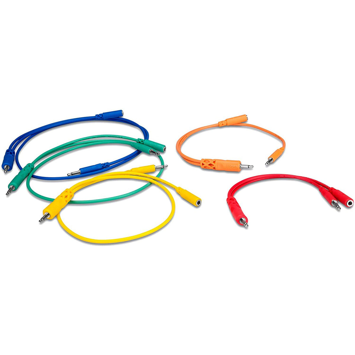 Hosa Hopscotch Eurorack Patch Cables - Various Lengths (5-Pack)