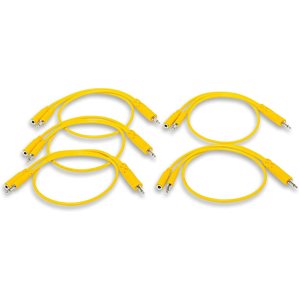 Hosa Hopscotch Patch Cables 5-pack - 1.5 ft
