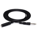 Hosa HPE-310 TRS Female to TRS Male Headphone Extension Cable - 10'