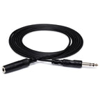 Hosa HPE-310 TRS Female to TRS Male Headphone Extension Cable - 10'