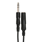 Hosa HPE-310 TRS Female to TRS Male Headphone Extension Cable - 10'