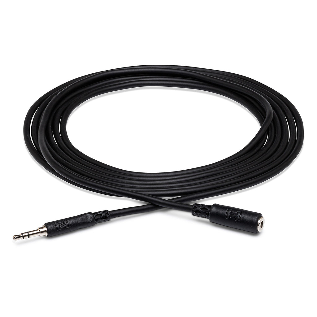 Hosa MHE-110 3.5 mm TRS to 3.5 mm TRS Headphone Extension Cable - 10'