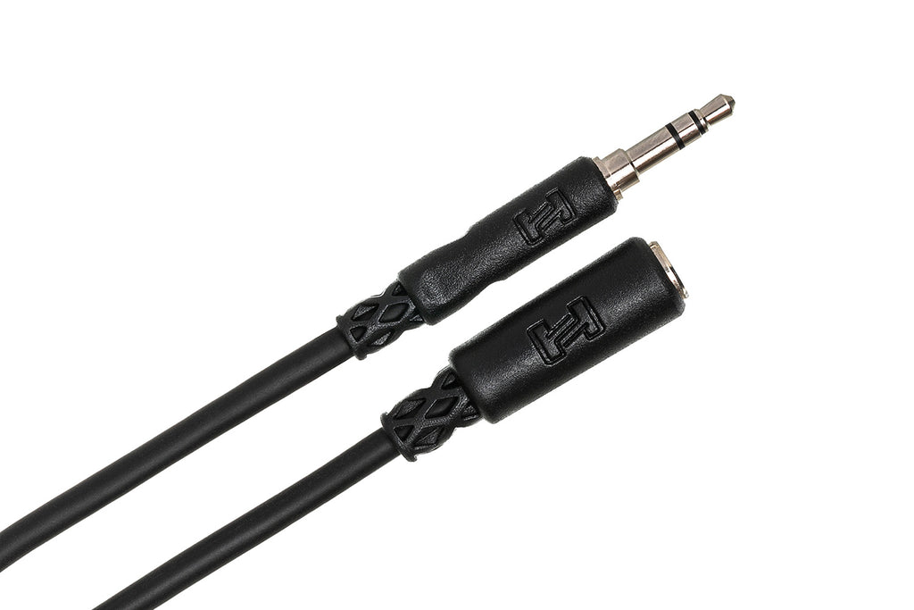 Hosa MHE-110 3.5 mm TRS to 3.5 mm TRS Headphone Extension Cable - 10'