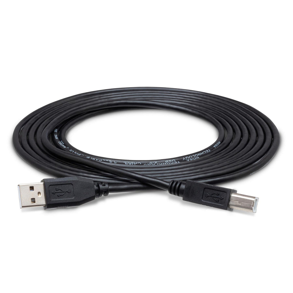 Hosa USB-215AB High-Speed USB Type A to USB Type B Cable - 15'