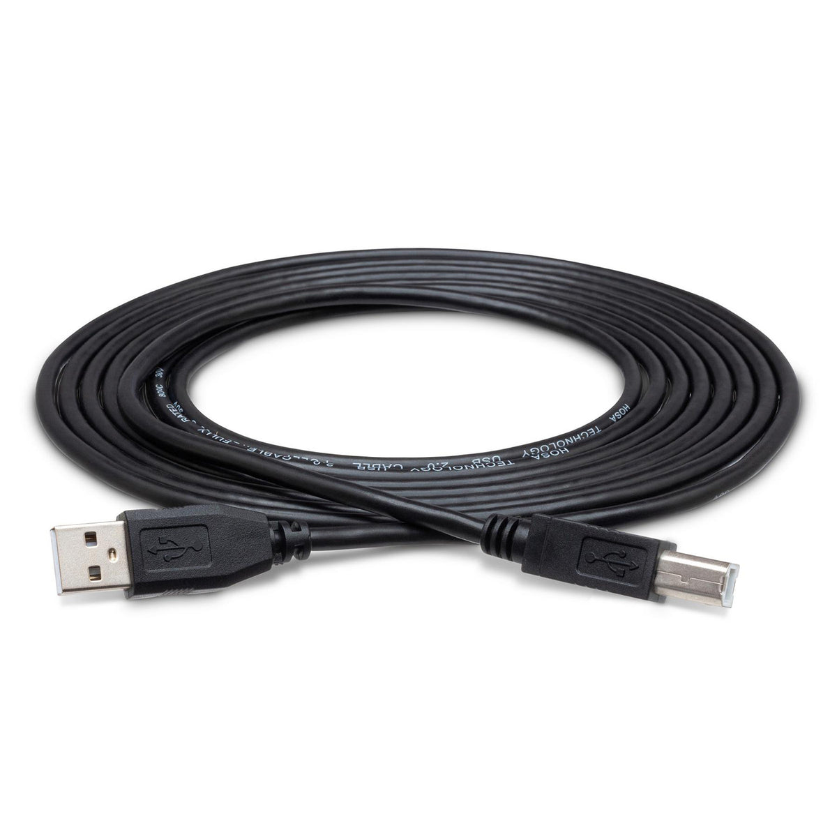 Hosa USB-215AB High-Speed USB Type A to USB Type B Cable - 15'