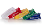 Hosa WTI-508 Hook and Loop Cable Tie - Multi Color, 50-Pack