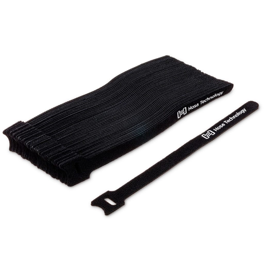 Hosa WTI-508 Hook and Loop Cable Ties (50-Pack)