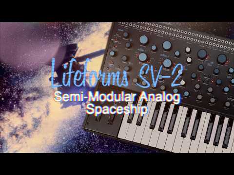 Pittsburgh Modular Lifeforms SV-2 Semi-Modular Analog Keyboard Synthesizer
