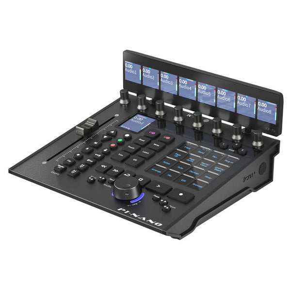 iCon Pro Audio P1-Nano Compact DAW Control Surface Bundle with D5