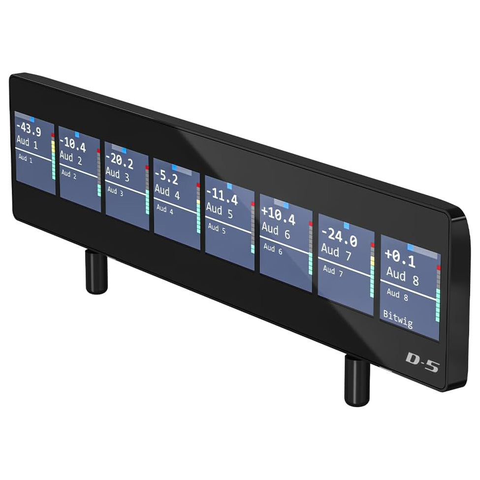 iCon Pro Audio P1-Nano Compact DAW Control Surface Bundle with D5