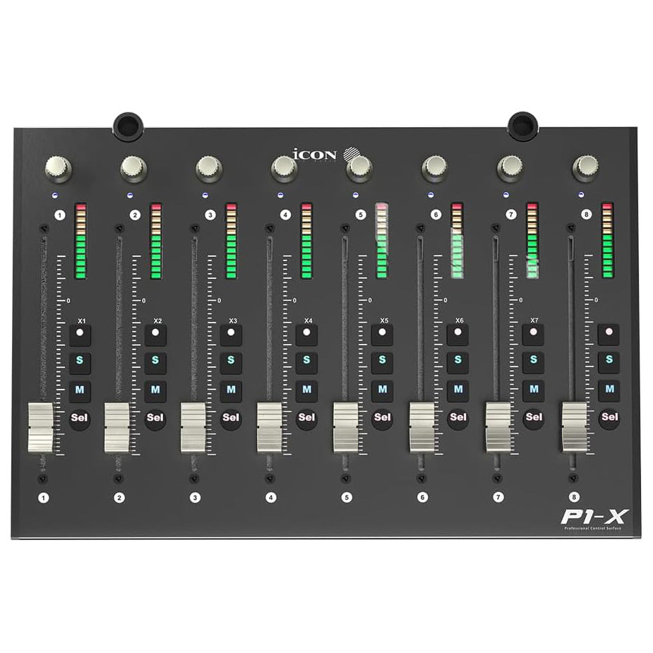 iCon Pro Audio P1-X DAW Control Expander Bundle with D4 Display