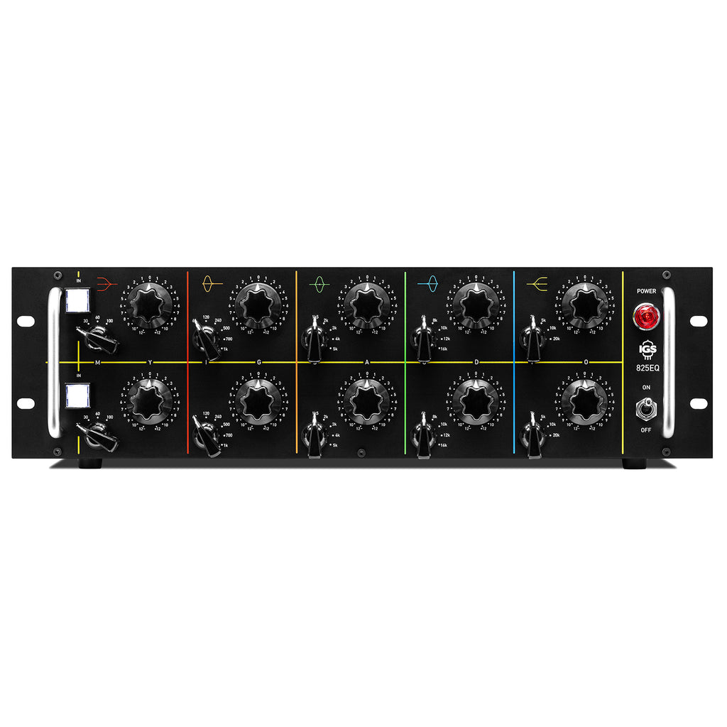 IGS Audio 825EQ Stereo Tube Mastering Equalizer ±6 dBu Version