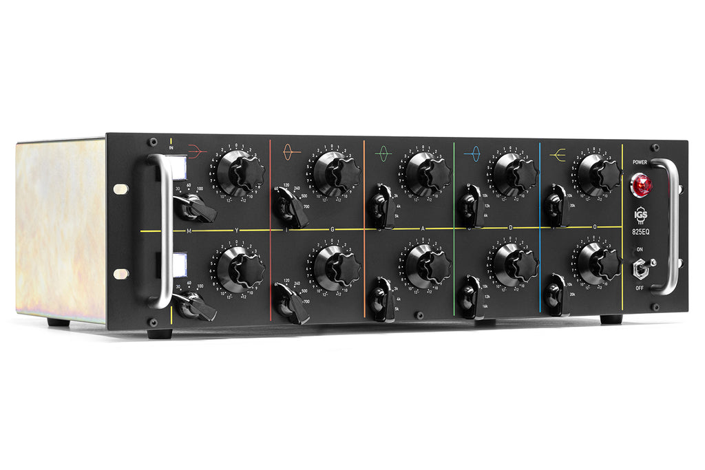 IGS Audio 825EQ Stereo Tube Mastering Equalizer ±6 dBu Version