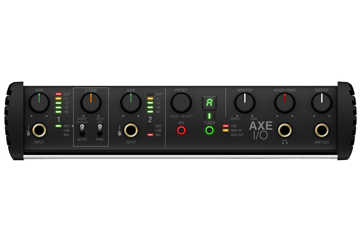 IK Multimedia AXE I/O Interface with AmpliTube 5 MAX and TONEX MAX Bundle