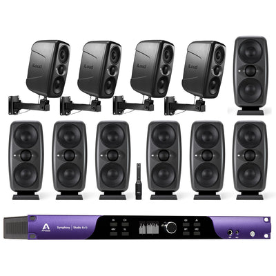 IK Multimedia iLoud MTM MKII Immersive Bundle with Apogee Symphony Studio 8x16 Interface