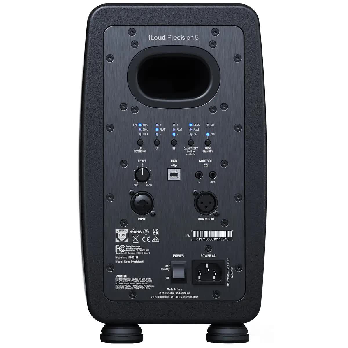 IK Multimedia iLoud Precision 5 Two-Way Active Nearfield Studio Monitor - Pair