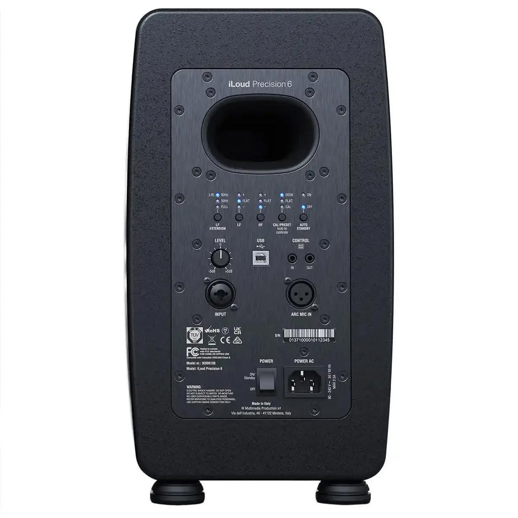 IK Multimedia iLoud Precision 6 Two-Way Active Nearfield Studio Monitor - Pair