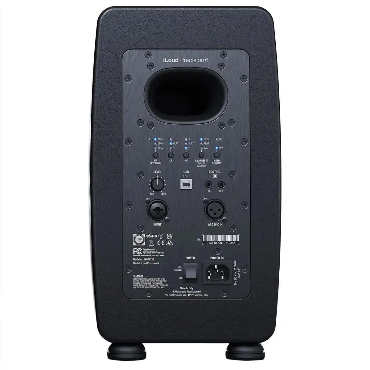 IK Multimedia iLoud Precision 6 Two-Way Active Nearfield Studio Monitor - Pair