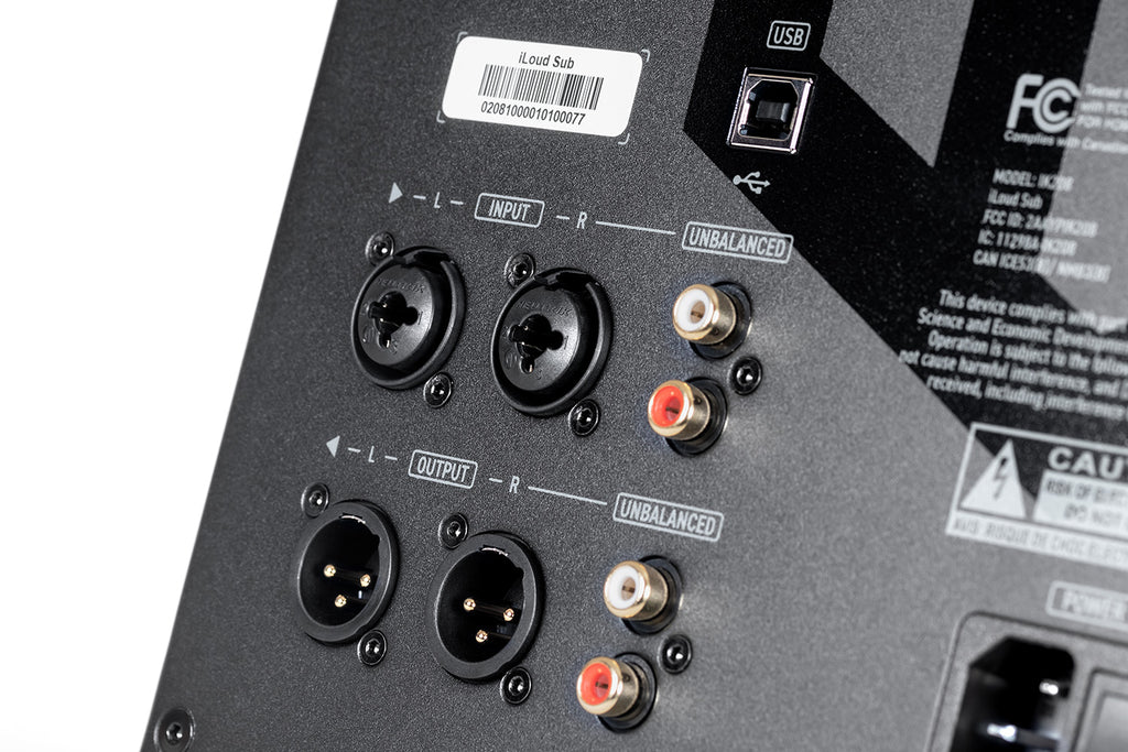 IK Multimedia iLoud Sub Compact Subwoofer with ARC Correction - Single (Demo Deal)