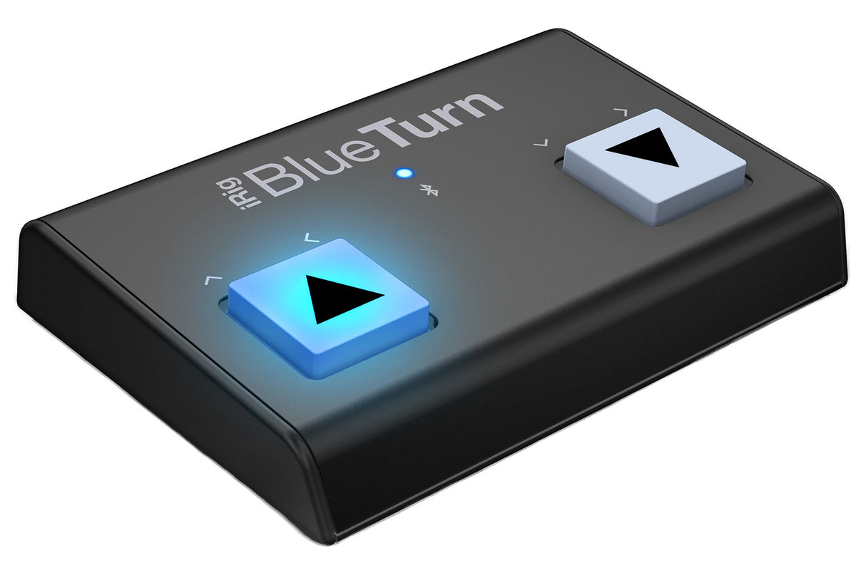 IK Multimedia iRig BlueTurn Tablet Page Turner Bundle