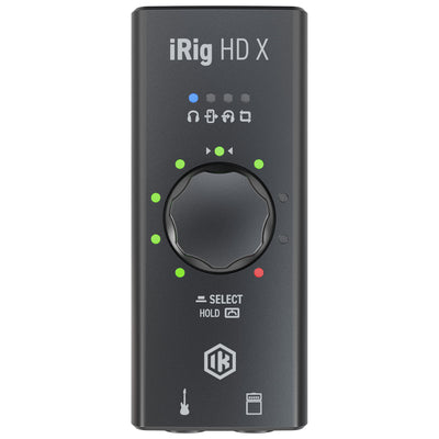 IK Multimedia iRig HD X Universal Guitar Audio Interface