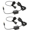 IK Multimedia iRig Mic Lav Compact Lavalier Microphone - 2-Pack