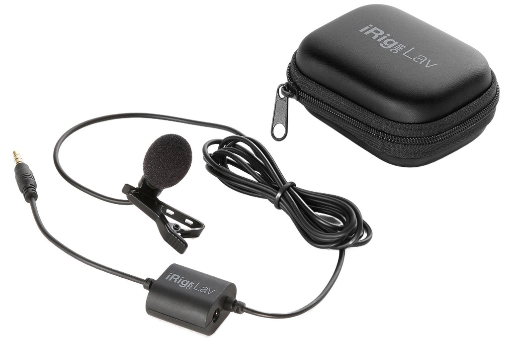 IK Multimedia iRig Mic Lav Compact Lavalier Microphone - 2-Pack