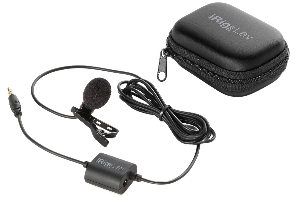 IK Multimedia iRig Mic Lav Compact Lavalier Microphone - 2-Pack
